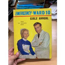 1963 "EMERGENCY WARD 10 GIRLS ANNUAL" ILLUSTRATED ANNUAL HARDBACK BOOK (P4)