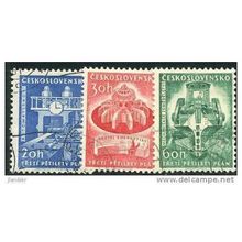 1961 Michel 1241/1243 - cancelled