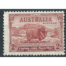 Australia 1934 SG150 2d Carmine-Red McCarther Mounted Mint .. ..