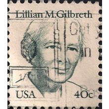 USA, PEOPLE, Lillian M Gilbreth, grey 1984, 40c, #3