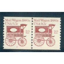 1903 9.3c Mail Wagon Fine MNH Dry Gum CNP Left 2 W0156