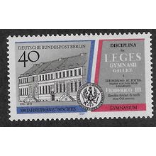 BERLIN - 1989 U/M 40pf 'FRENCH HIGH SCHOOL, BERLIN' (EBID66-072)