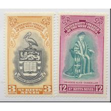 St. Kitts-Nevis Stamps Scott #105 To 106, Mint Never Hinged