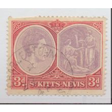 St. Kitts-Nevis Stamp Scott #84, Used