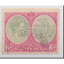 St. Kitts-Nevis Stamp Scott #85, Used