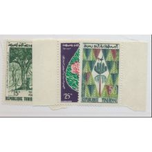 Tunisia Stamps Scott #379 To 381, Mint Never Hinged