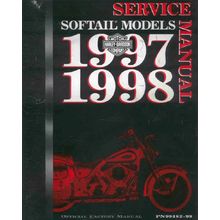 HARLEY-DAVIDSON SOFTAIL SERVICE MANUAL 1997-1998 MOTORCYCLE 436 PAGES IN ENGLISH