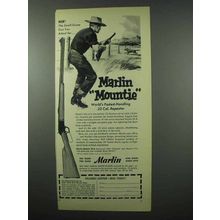 1953 Marlin 39-A Rifle Ad - Marlin Mountie