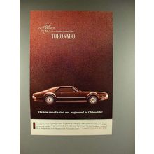 1966 Oldsmobile Toronado Car Ad - One-of-a-Kind