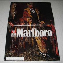 1974 2-page Marlboro Cigarettes Ad