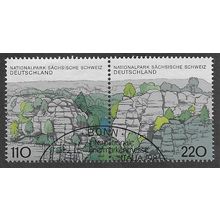 GER 1998 SE~TE PAIR 'LITTLE SWISS NATIONAL PARK (EX M/S) FINE USED (EBID59-008)