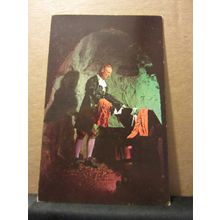 PAUL WHITEHEAD, HELL-FIRE CAVES, WEST WYCOMBE, BUCKINGHAMSHIRE unused postcard =