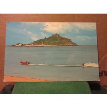ST. MICHAEL'S MOUNT, CORNWALL used postcard by NPO Dexter 1975 pm =