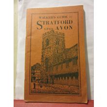 STRATFORD UPON AVON, Warwickshire Guide book p/b Shakespeare birthplace /