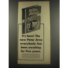 1956 Simon and Schuster Book Ad - Hell of a Way to Run a Railroad by Peter Arno