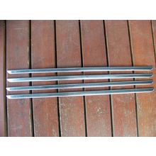1948 49 50 FORD TRUCK HOOD SIDE TRIM OEM 4 PCS