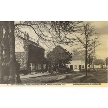 Trittiford Mill Farm Yardley Wood Birmingham 1937 Rare Photo Postcard