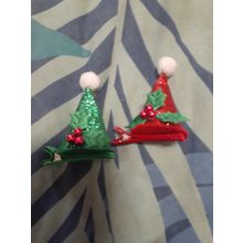womens christmas hair clips christmas hats