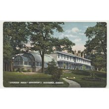 Canada Spencer Wood Governors Residence Quebec blank 1910s Walsh 203007 RPPC