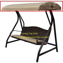 ALISUN Replacement Canopy Top for GT Porch Swing Model #GCS00229C (Will Not Fit