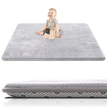 Thick Baby Play Mat for Floor,50 X 50 Playpen Mat,Tummy Time Foam Mat,Ultra Soft