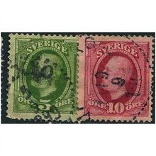 1891 Michel 41+43 - fine used (o)