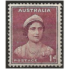 Australia 1941 SG181 1d Maroon Mounted Mint . ..