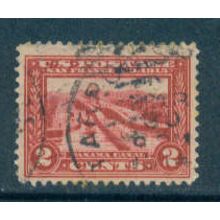 Used 398 2c Panama Canal Fine C3030