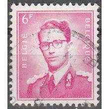 Belgique 1958 Michel 1129Y O Cote (2008) 0.20 € Roi Baudouin Cachet rond