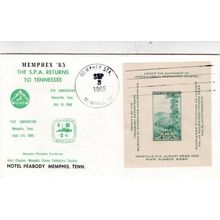 United States 1965 Memphex 65 FDC Memphex Station Cancel Unaddressed VGC