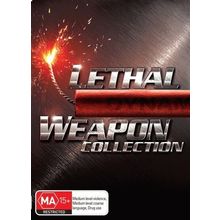 Lethal Weapon 1, 2, 3 & 4 Movie Collection DVD | Mel Gibson | Region 4