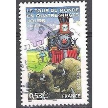 France 2005 Michel 3946I O Cote (2008) 1.70 € Jules Verne Le Tour du monde
