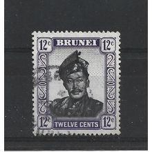 Brunei.SG107 12c Sultan Omar Ali Saifuddin.Fine Used.Aug25x