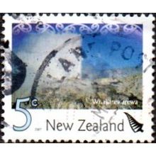 New Zealand $0.05c Value. Whakarewarfewa. Fine Used, Off Paper