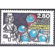 France 1995 Michel 3110 O Cote (2008) 1.00 € 500 Ans Pharmacie hospitalière