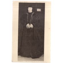 THE DUCHESS OF MILAN by Holbein .National gallery unused postcard c.1900 =