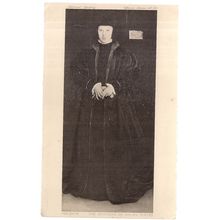 THE DUCHESS OF MILAN by Holbein .National gallery unused postcard c.1900