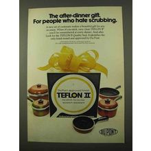 1972 Du Pont Teflon II Ad - The After-Dinner Gift