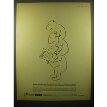 1965 Rank Xerox Advertisement - shared information