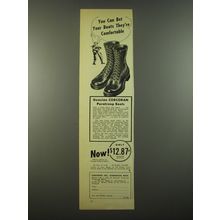 1954 Corcoran Paratroop Boots Ad - You can bet your boots they're comfortable