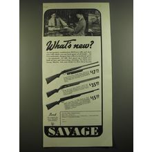 1938 Savage Advertisement - Utility Gun, Model 420 Shotgun and Model 6 Rifle