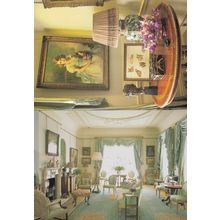 The Morning Room Clarence House Princess Elizabeth 2x Postcard