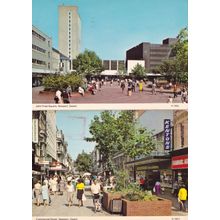 John Frost Square Precinct Gwent Commercial Street 2x Postcard s