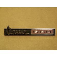 1963 64 65 AMC Rambler Classic 660 Chrome Emblem # 3517107