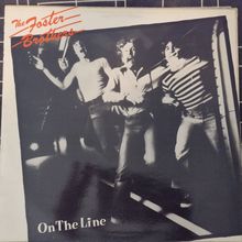The Foster Brothers – On The Line (ROLL10) 1977 (LP)