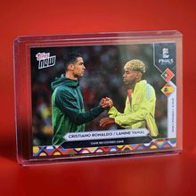 2025 Cristiano Ronaldo Lamine Yamal Topps Now 'Game Recognises #8