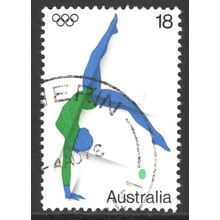 AUSTRALIA 1976: OLYMPIC GAMES MONTREAL - 18c GYMNASTICS USED (G6)