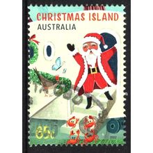 CHRISTMAS ISLAND 2022: CHRISTMAS - 65c USED (G6)