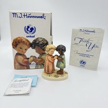 Hummel Goebel FRIENDS TOGETHER Figurine 4” Limited Edition #662/0 UNICEF W/ Box