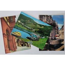 Postcards Bernkastel-Kues an der Mosel, Germany. Unposted. Job lot